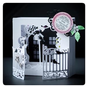 3D SVG PDF box card secret garden DIGITAL download 3D SVG PDF box card secret garden DIGITAL download 3D SVG PDF box card secret garden DIGITAL download 3