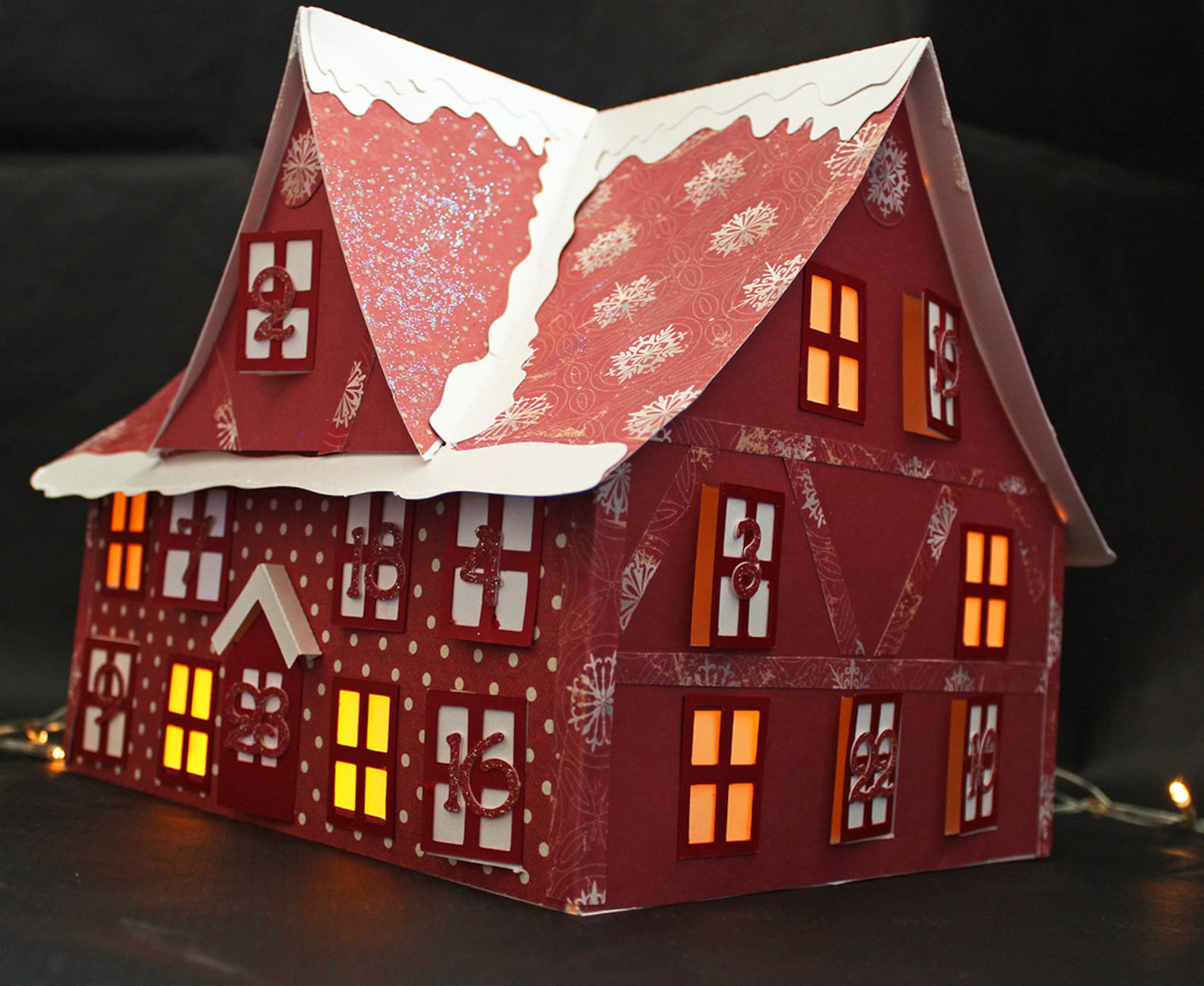 3D SVG Advent Calendar Digital Download Etsy