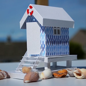 3D SVG  Beach Hut Digital download file