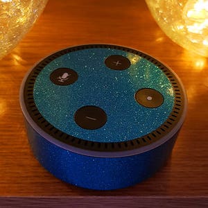 Modello di Amazon Eco Dot decal 2nd Gen SVG