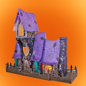 Old Gallows Manor 3D Haunted House Template