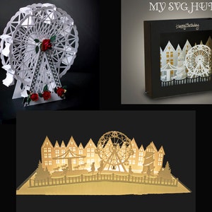 3D SVG PDF Set of 3 All the fun of the fair designs digital download