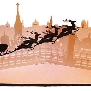 3D SVG Pop up layered card