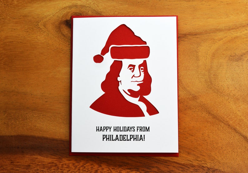 Ben Franklin Christmas Cut Out Cards Boxed Set