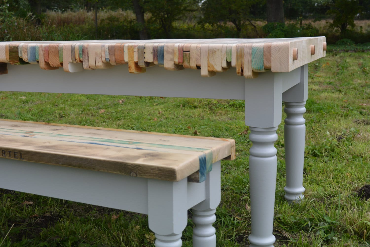 Reclaimed Pallet Wood Dining Table Etsy UK