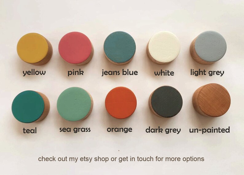 Coat Hook Peg Hanger Dowel Door Floating Wall Knob Furniture Etsy UK