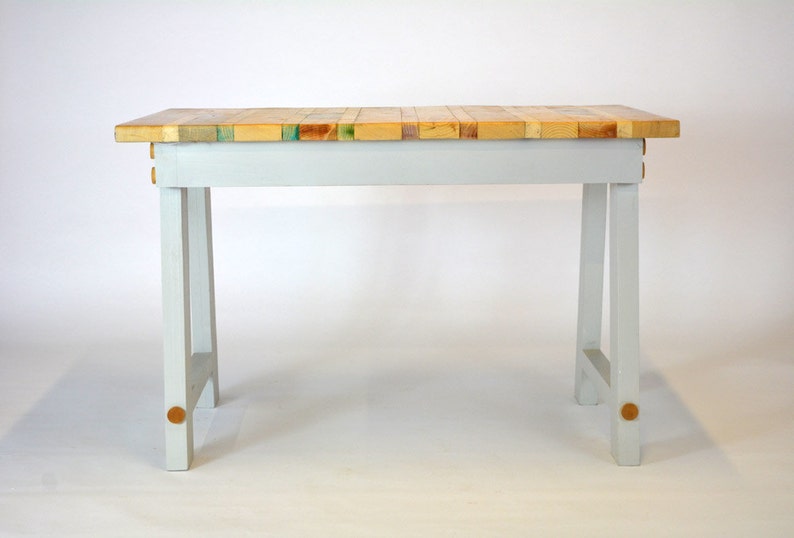 STYLE 2 Table à manger en bois de palette récupérée image 5