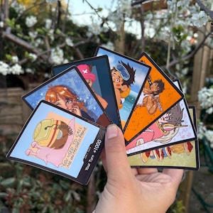 einteilig anziehen!! Karte benutzerdefinierte Aufkleber Monkey D Luffy Law Nami Chopper Zoro Sammelkarte Sanji