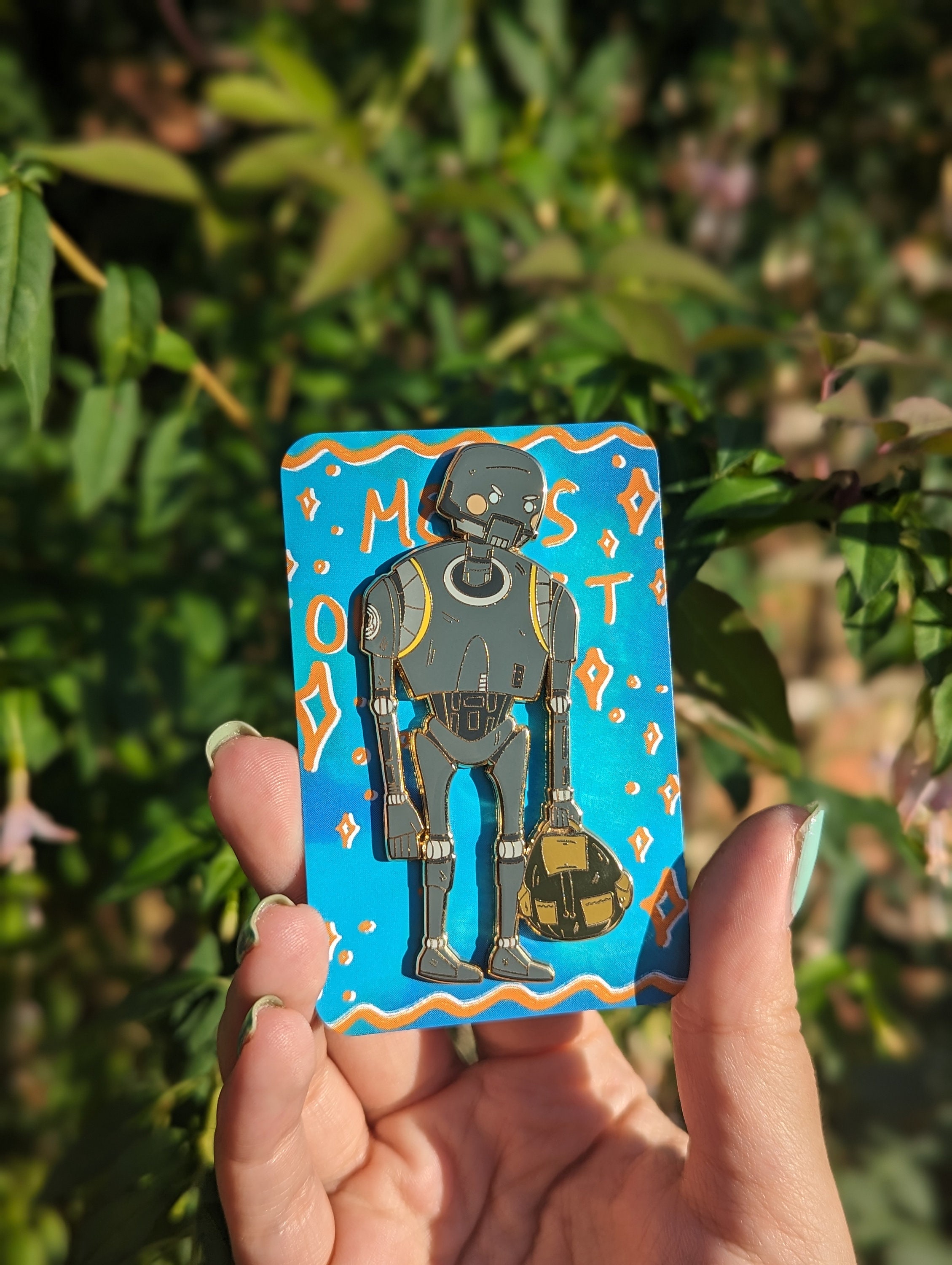 K2SO kaytoo droid enamel pin rogue one star wars