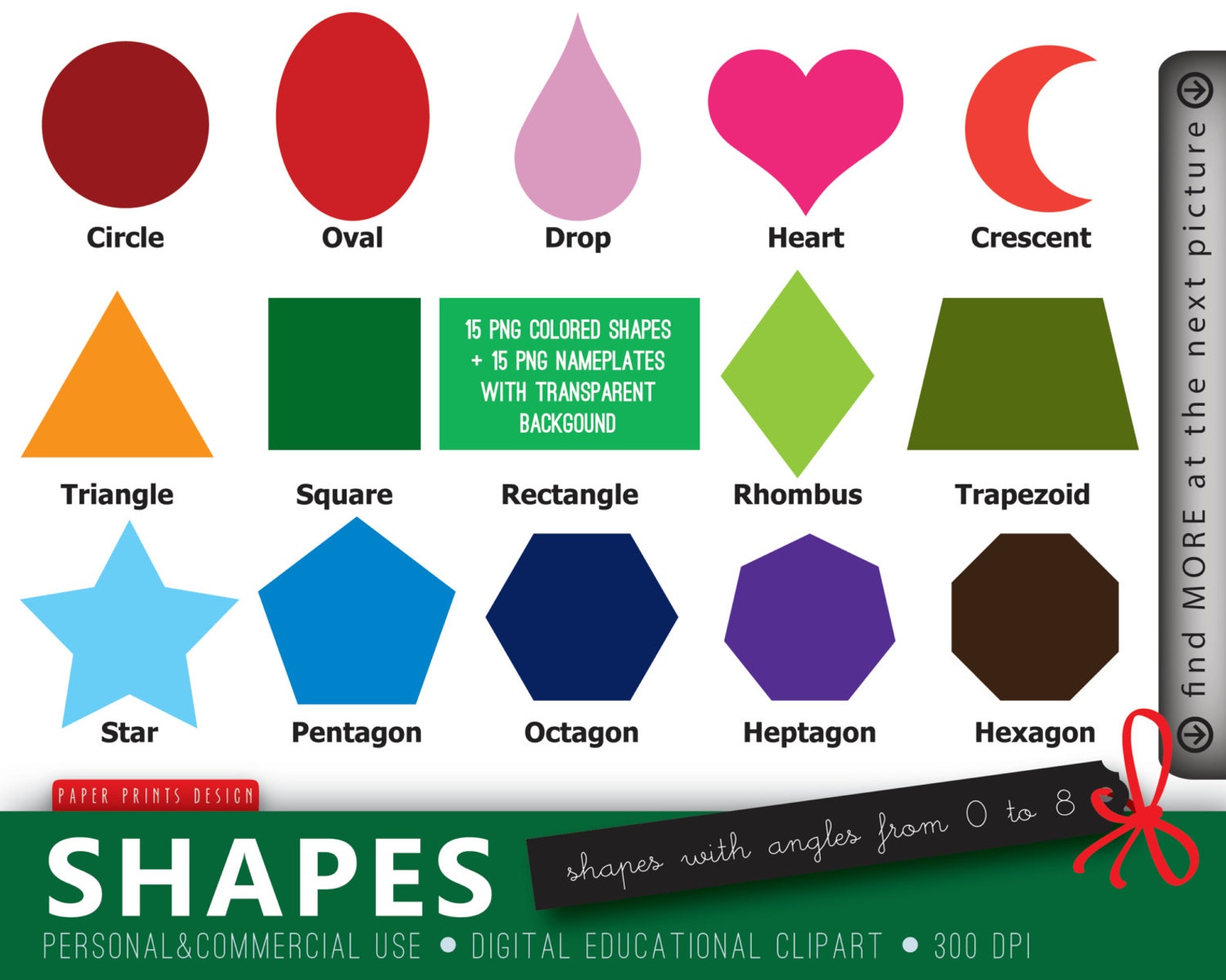 shapes clipart