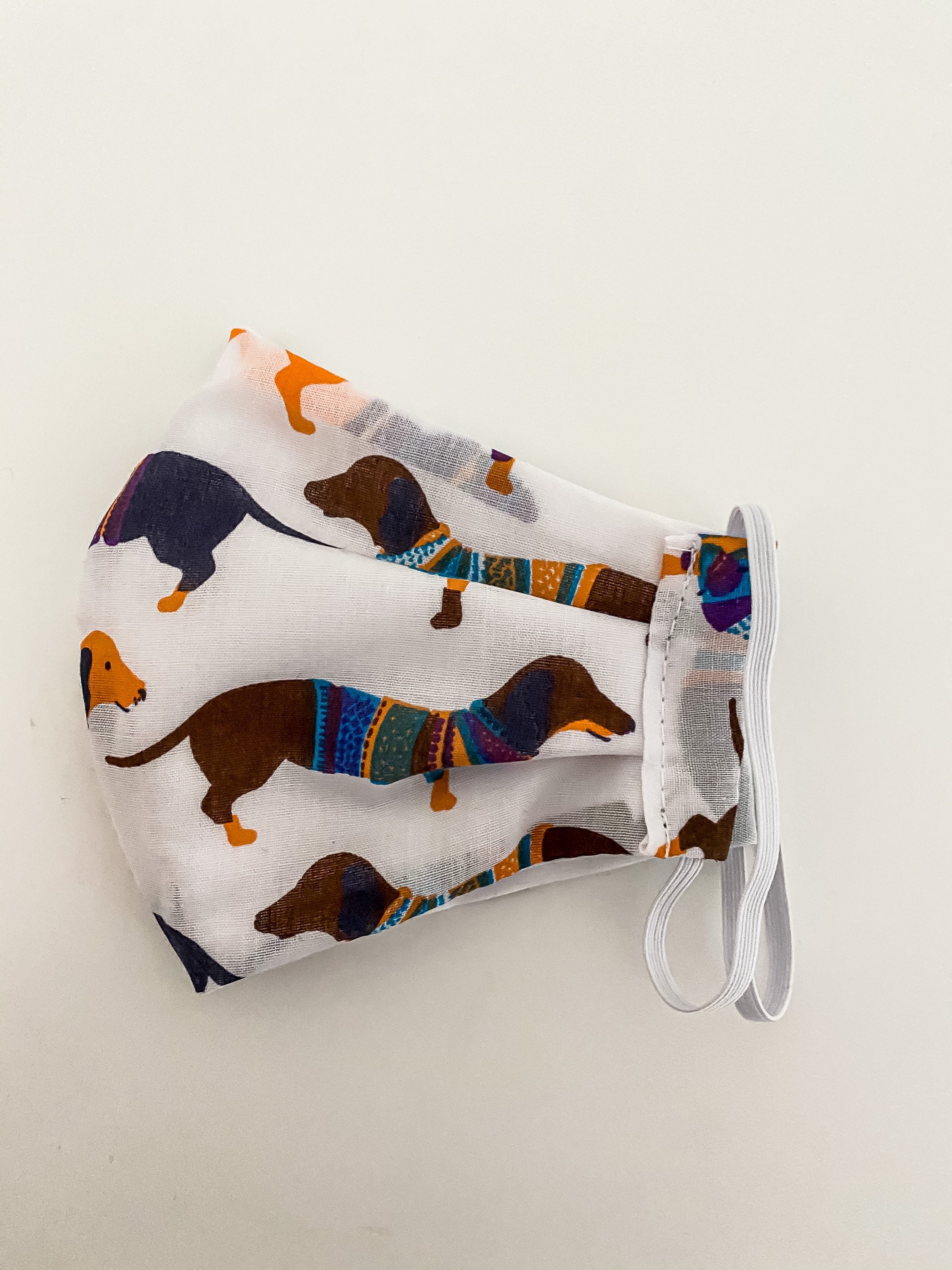 Sausage Dog Mask Dachshund Mask Dog Face Mask Animal Mask Etsy