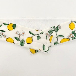 Lemon Spa Head Band, Spa Headband, Makeup headband, Skincare Headband, Towel Headband, Personal Care, Mothers Day Gift, Valentines Day Gift