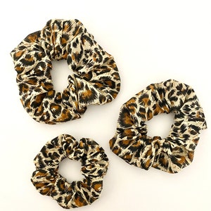 Cheetah Print Scrunchie: Animal Print Hair Accessory