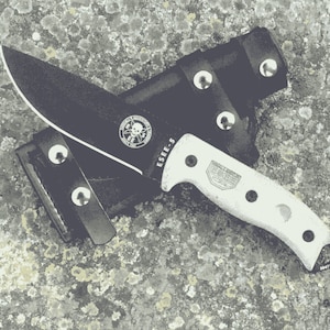 Esee 5 or Rat 5 Scout Carry, Horizontal Sheath w/o Knife Bushcraft, Camping, Hunting, Tactical Sheath w/o knife