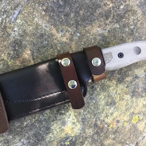 Esee 5  Scout , Horizontal Sheath, Bushcraft, Camping, Hunting, Tactical Sheath WITH KNIFE