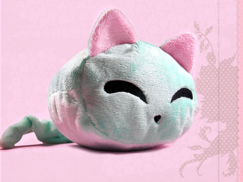 Cat Plush Cuddly Plushie Kawaii Marshmallow Cat Cute Soft Toy | Etsy