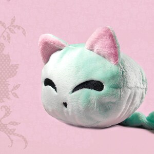 marshmallow cat plush