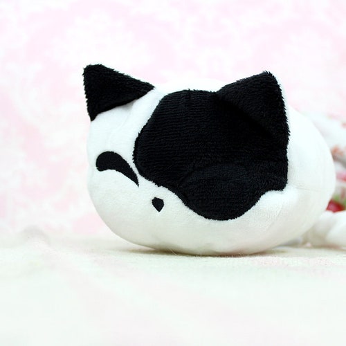 Cat Plush Cuddly Plushie Kawaii Marshmallow Cat Cute Soft Toy Etsy