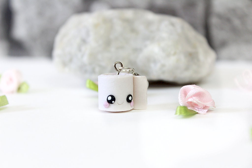 Toilet paper // charm // planner charm // toilet paper charm Etsy