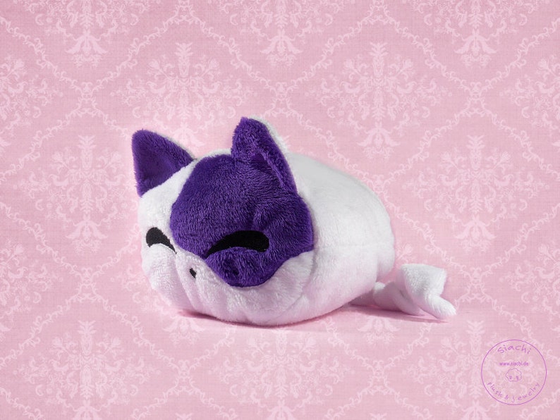 Cat plush cuddly plushie kawaii marshmallow cat cute soft toy Etsy
