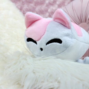 Cat plush cuddly plushie kawaii marshmallow cat cute soft toy