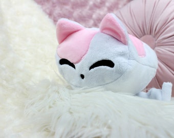 Cat plush cuddly plushie kawaii marshmallow cat cute soft toy