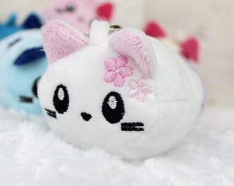 Cat keychain, cute cat, kawaii keychain, cat plush, cat gift, kawaii plush, kawaii toy, cute soft toy, kawaii cat plush, neko plush
