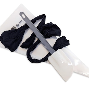 Henna Tattoo Paste Straining Filter Kit for Smooth Clump Free Paste Nylon, Spatula, Carrot Bag Free Shipping