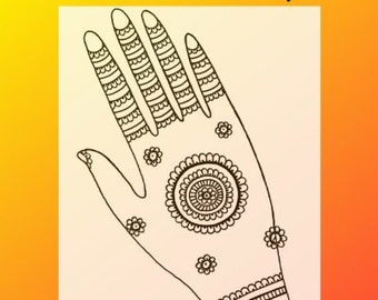 Henna Tattoo eBook Henna Basics And Beyond The Science & Art of Henna Information And Design Book By Jody Rogers