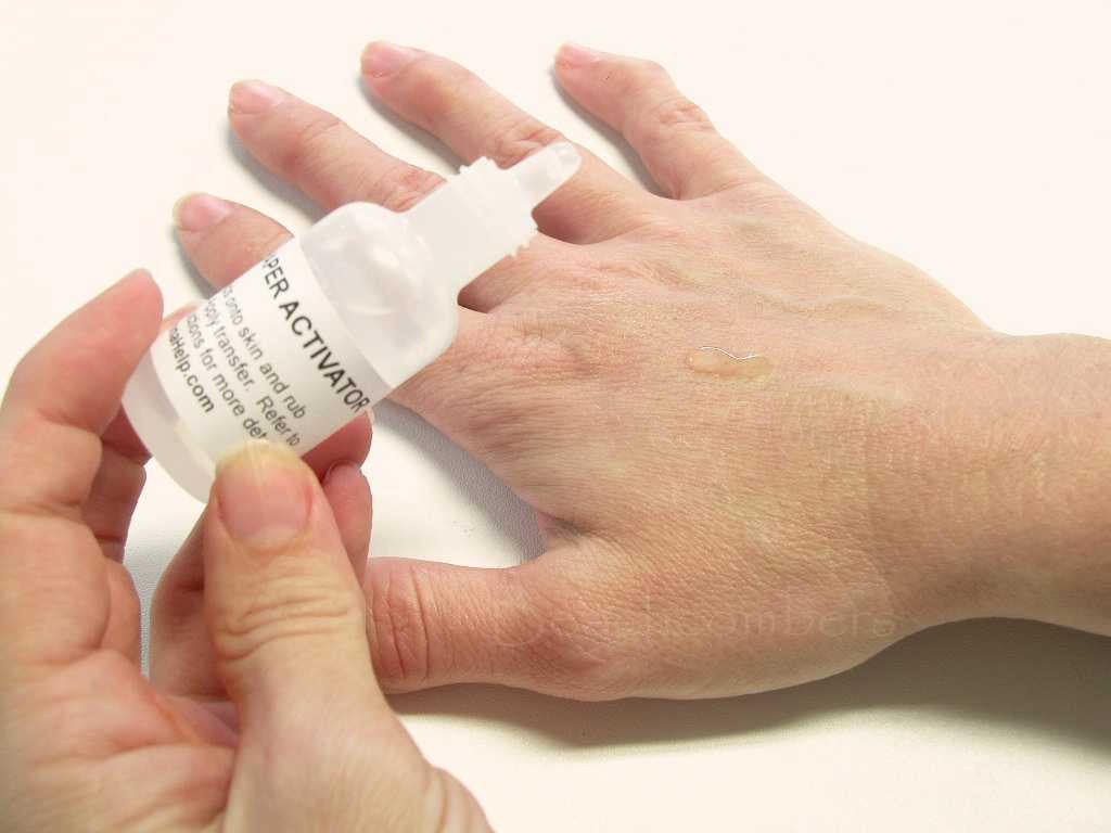 1/2 Oz Activator Solution for Tattoo Design Art Stencil Henna - Etsy