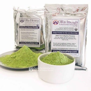 Ayurvedix Organic Indigo Powder - Natural Hair Colour - 150 GM