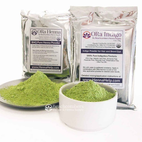 Brown Red Black HENNA & INDIGO Powder Hair Beard Color Dye Ora - Etsy Brown Red Black HENNA & INDIGO Powder Hair Beard Color Dye Ora - Etsy