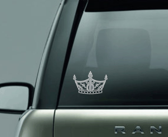 Crown Rhinestone Decal DY002