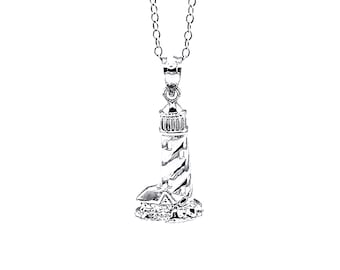 Opal Lighthouse Medallion Pendant Opal Lighthouse Medallion Pendant