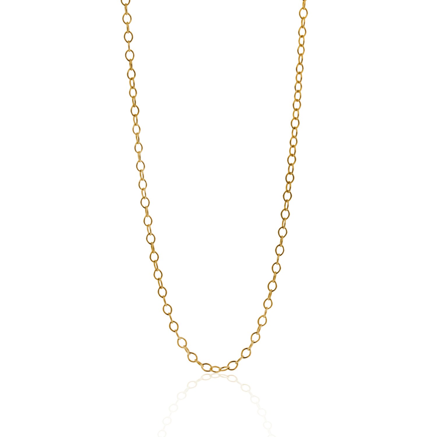 10 Karat Solid Gold Chain 17 Inch Gold Chain Etsy 10 Karat Solid Gold Chain 17 Inch Gold Chain Etsy