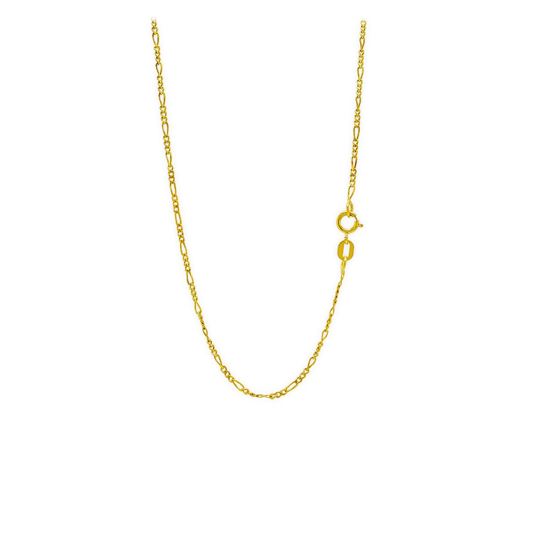 Figaro 14 karat gold chain Clearance