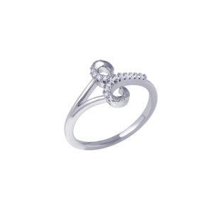 Aries Zodiac Ring - Silver Hororscope Zodiac - 925 Sterling Silver - Astrology - 12 Constellation - Statement Ring - Cubic Zirconia Stones