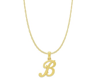 Quality Gold 14k Letter B Initial Charm C566B - Getzow Jewelers