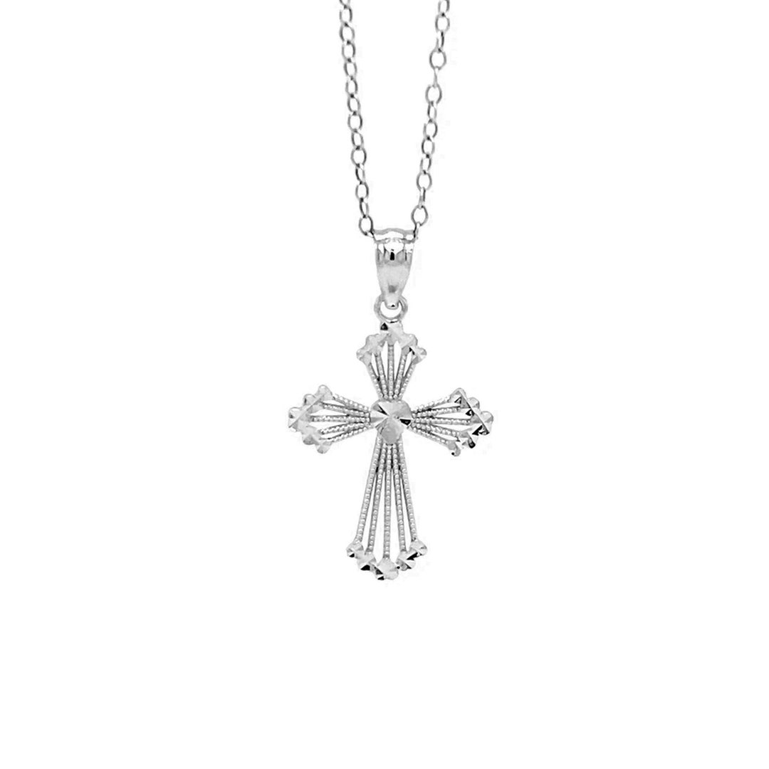 Timeless Cross - The Nevermore S925 Silver Vintage Craft Pendant Necklace