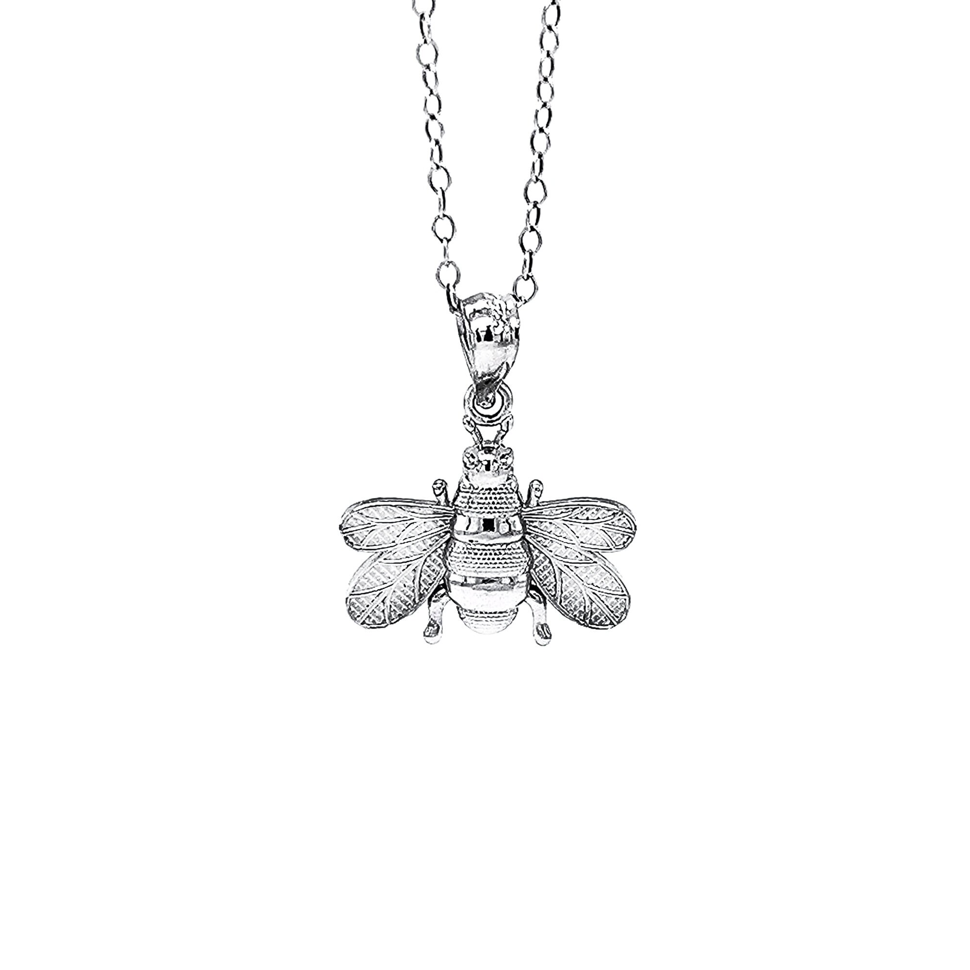 Bee sterling on sale silver necklace