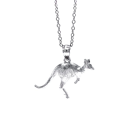 Sterling silver kangaroo necklace Sterling silver kangaroo necklace