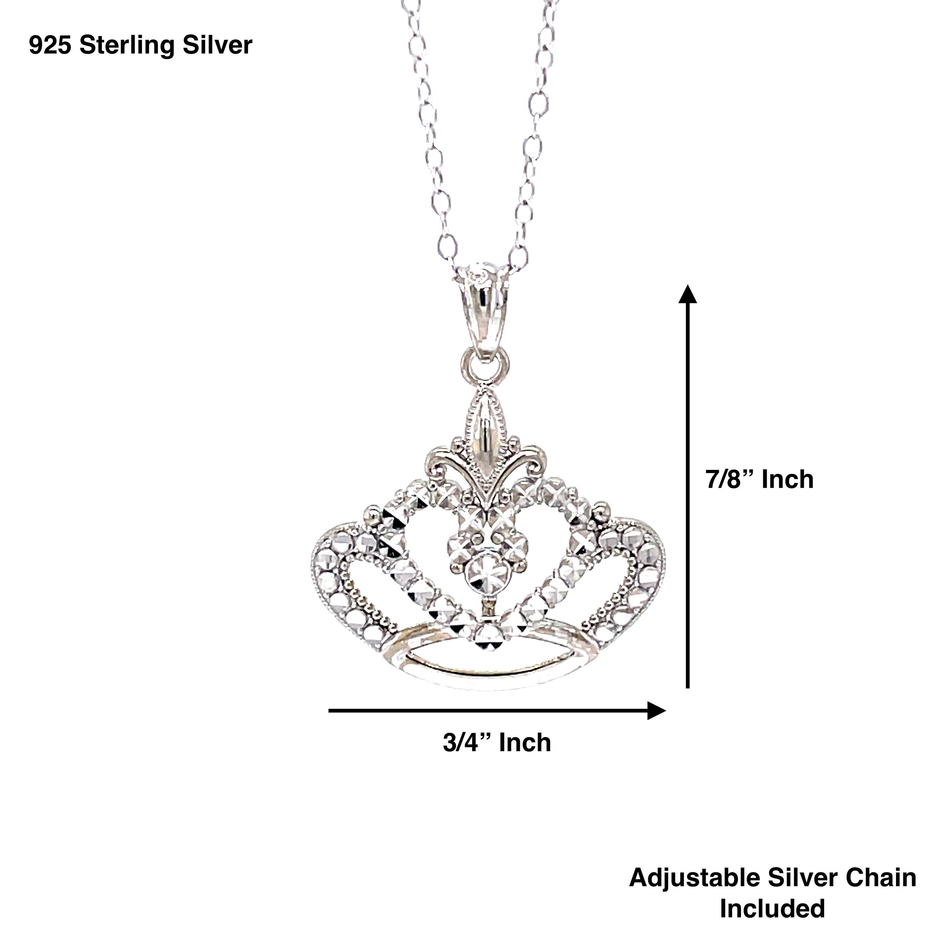 ネックレス・ペンダント TATIANA Silver 925 Bright Princess Necklace NZ1160 1708001 TATIANA Silver 925 Bright Princess Necklace NZ1160 17