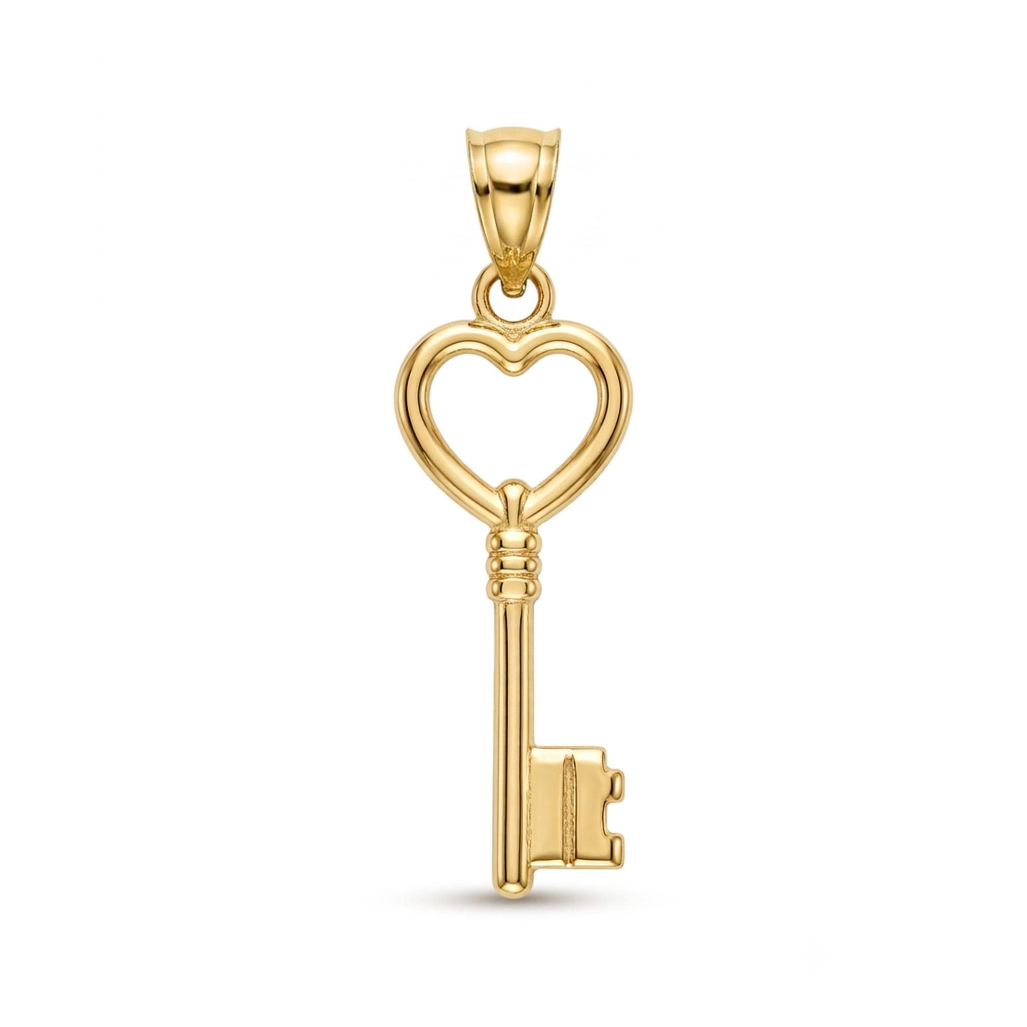 Heart Key Pendant - Etsy Heart Key Pendant - Etsy