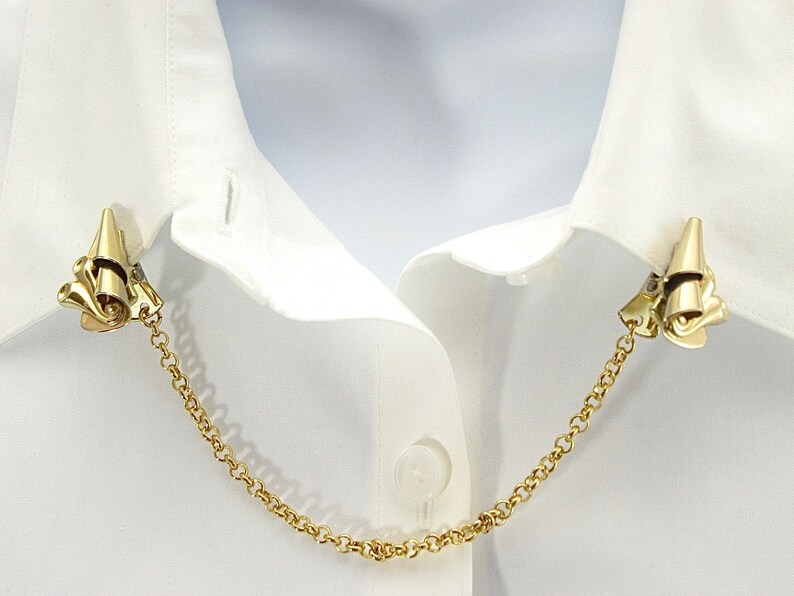 scarf clips retro fashion Mid-century Modern Style Cardigan Clips vintage accessory clips collar clips vintage style costume jewelry