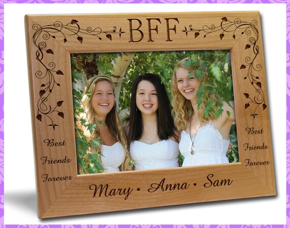 Personalized Picture Frames - Friends Forever 4x6