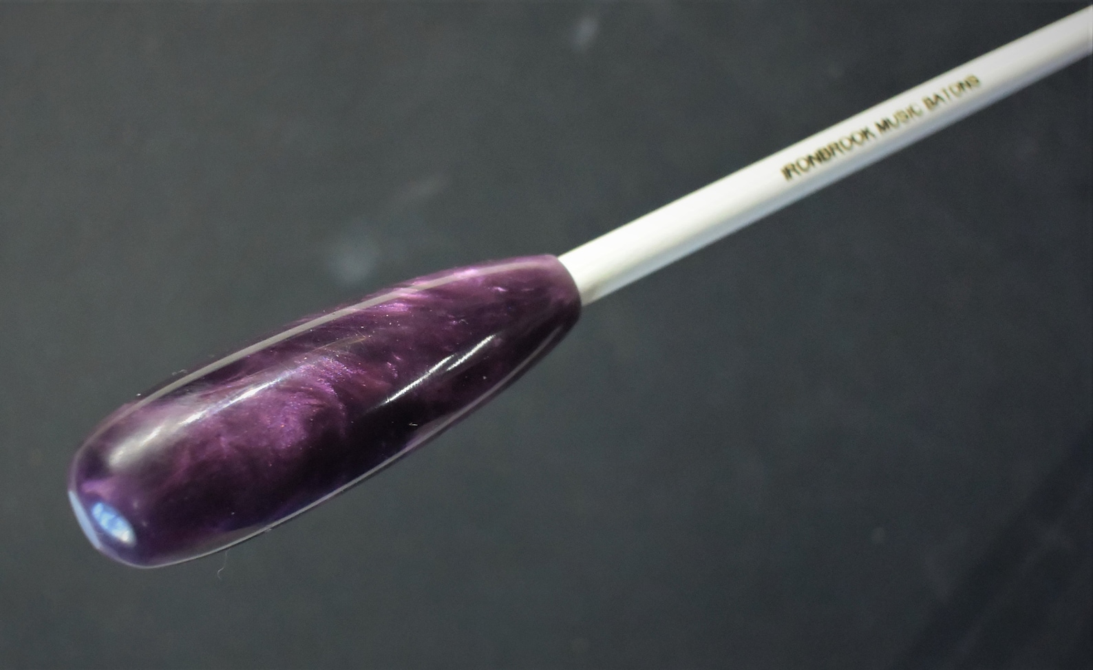 Personalized Music Conductor Baton Purple Swirl Acrylic With Etsy