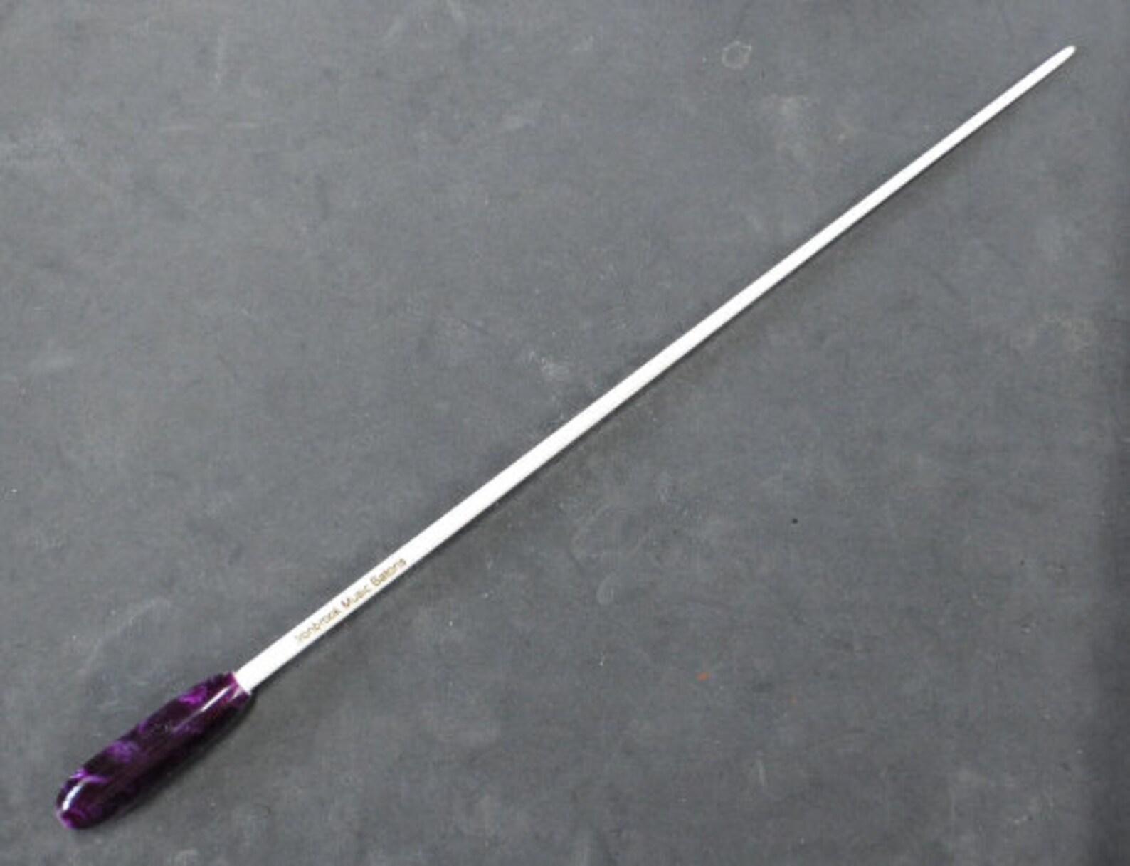 Personalized Music Conductor Baton Deep Purple Swirl Acrylic Etsy