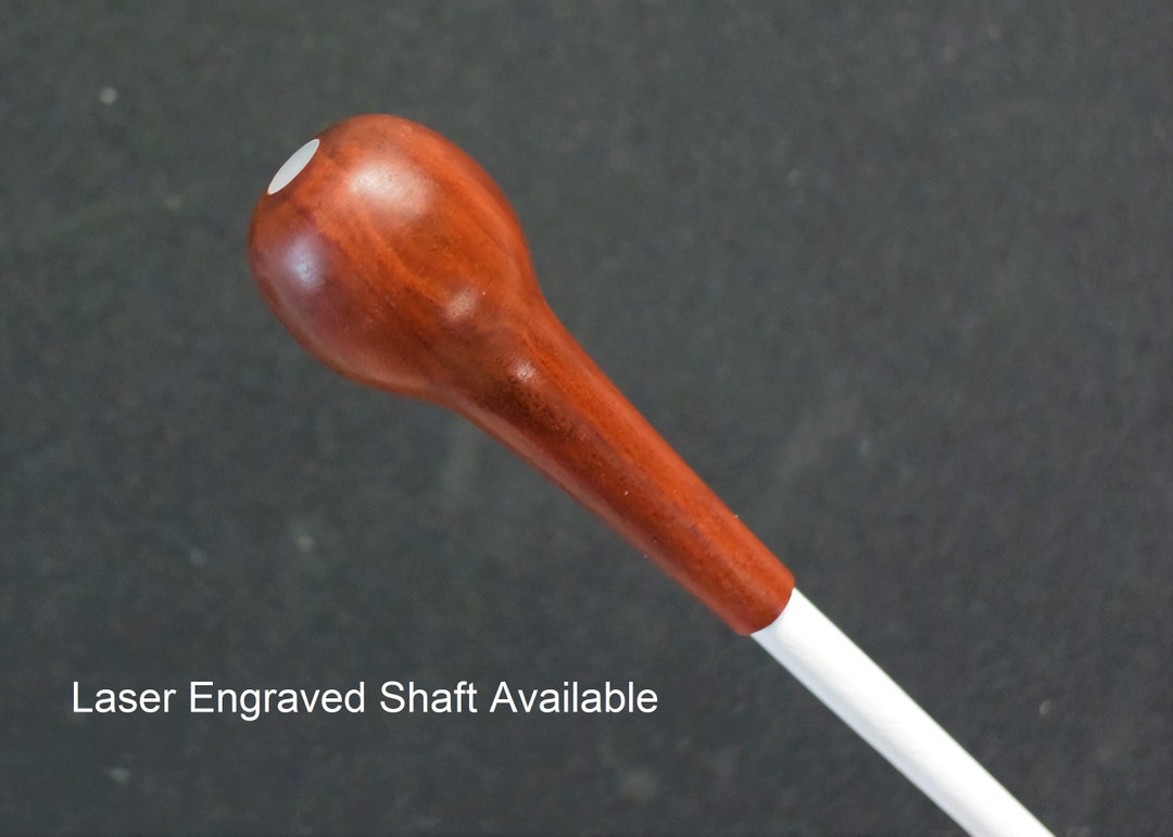 Music Conductor's Baton - Exotic Redheart With Gift Box - Etsy