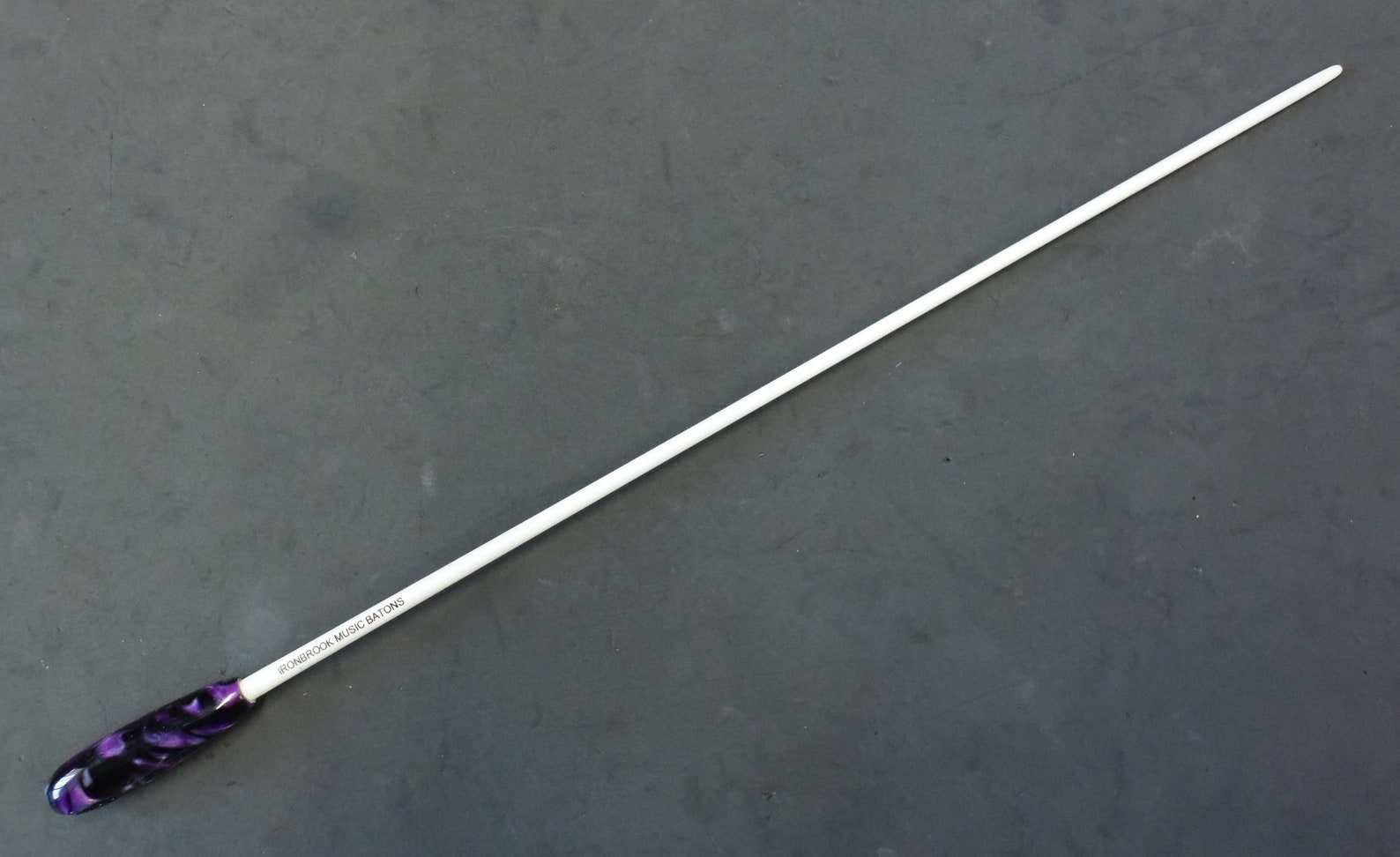 Personalized Music Conductor Baton Deep Purple Swirl Acrylic Etsy