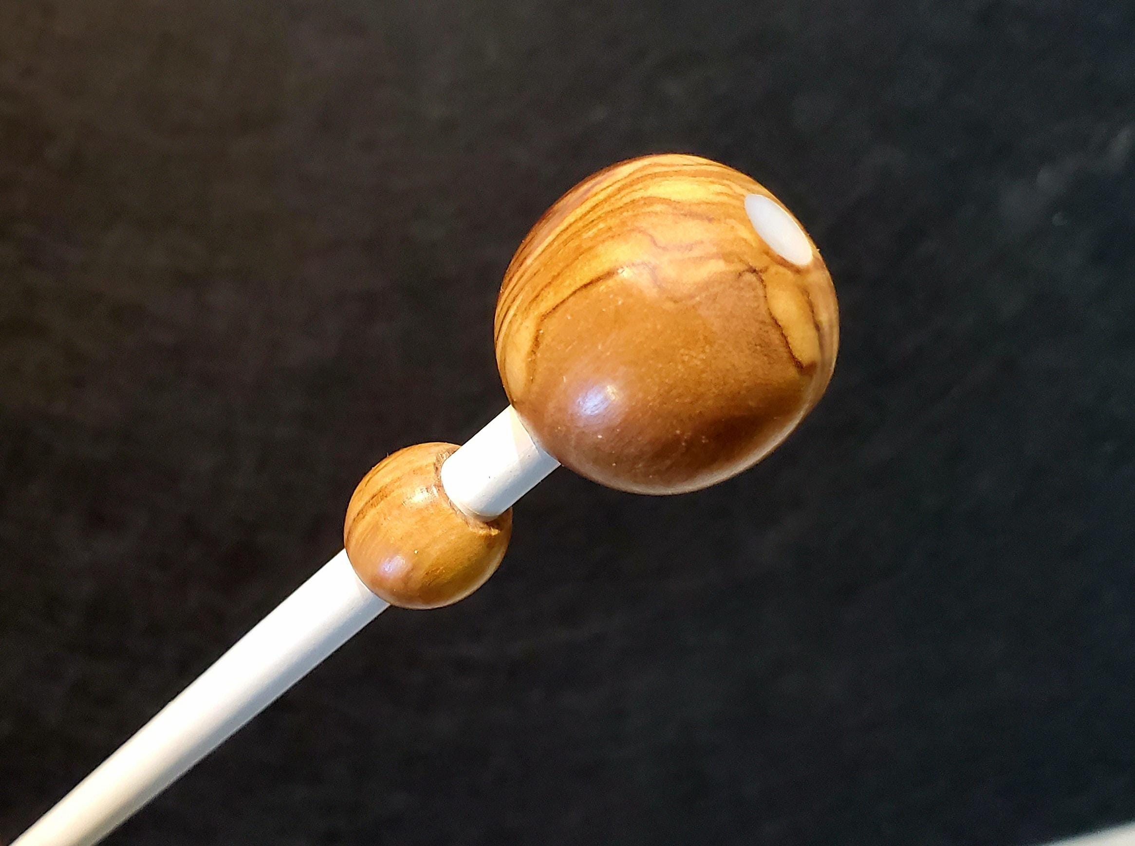 Italian Olivewood Two-Piece Music Conductor Baton with Gift Box